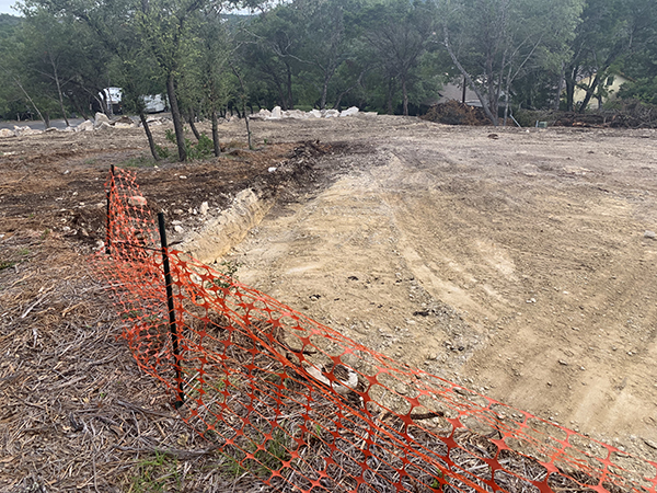 Land Clearing by Pedernales Excavating