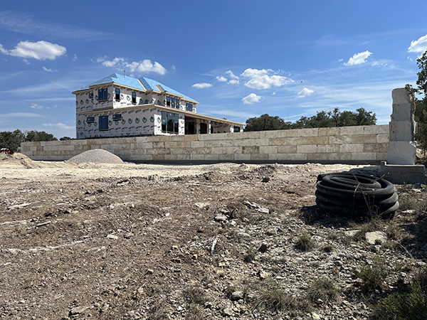 Retaining Walls by Pedernales Excavating