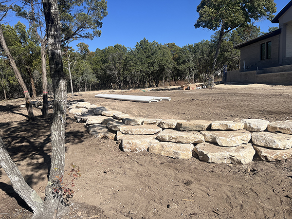 Retaining Walls by Pedernales Excavating
