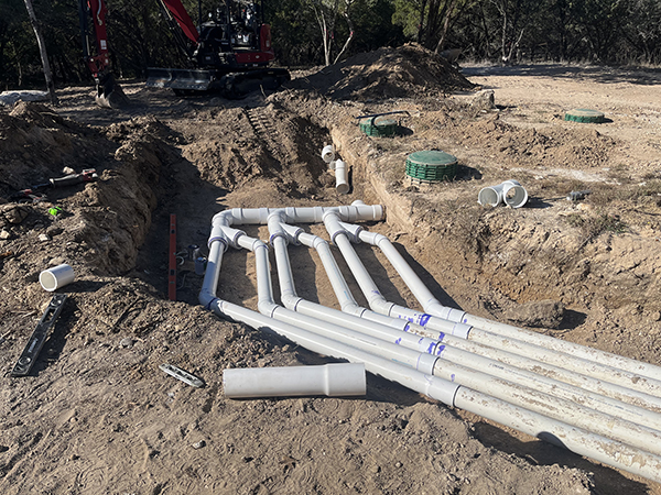 Underground Utilities by Pedernales Excavating