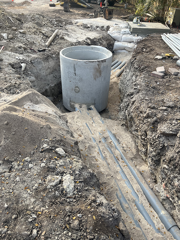 Underground Utilities by Pedernales Excavating