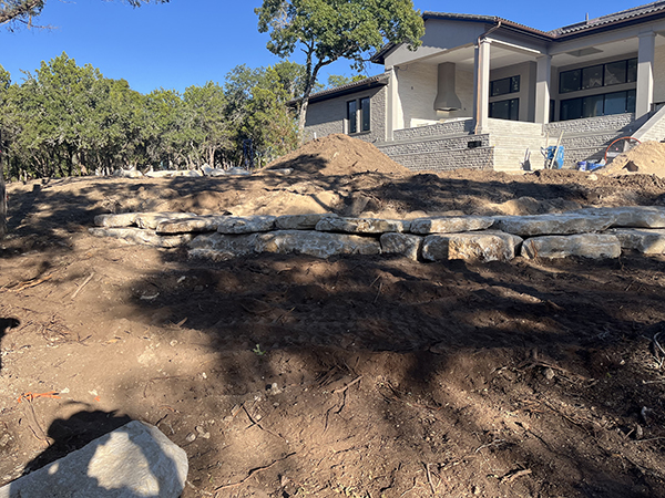 Retaining Walls by Pedernales Excavating